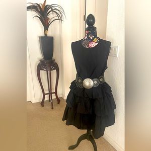 Dress or shirt with belt